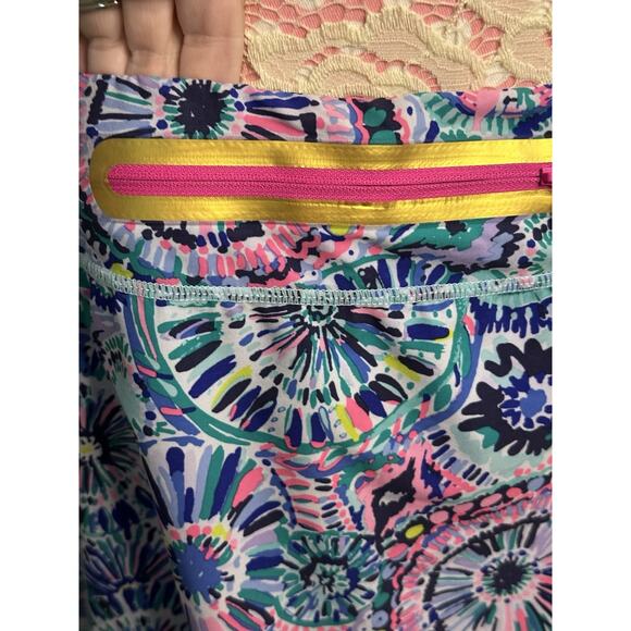 EUC LILLY PULITZER Luxletic Keegan Skort In Multi The Swim Size Medium Women - Picture 4 of 6